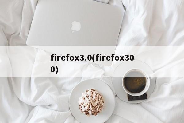 firefox3.0(firefox300)